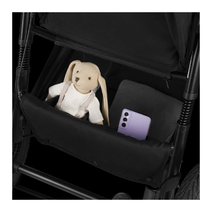 Lionelo - Wózek spacerowy AZURA czarny