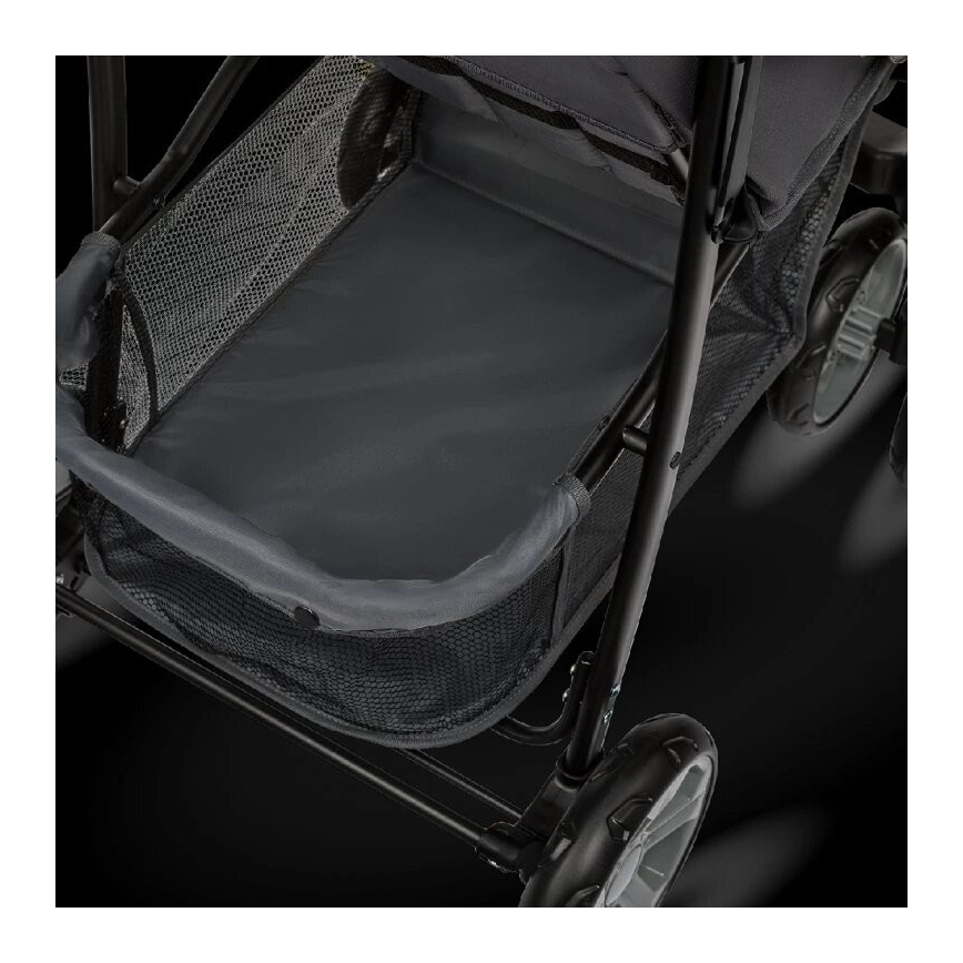 Lionelo - Wózek spacerowy EMMA PLUS szary