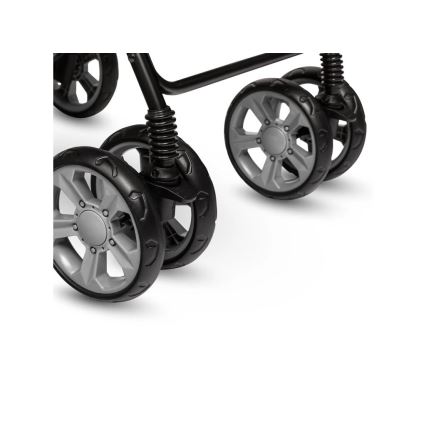 Lionelo - Wózek spacerowy EMMA PLUS szary