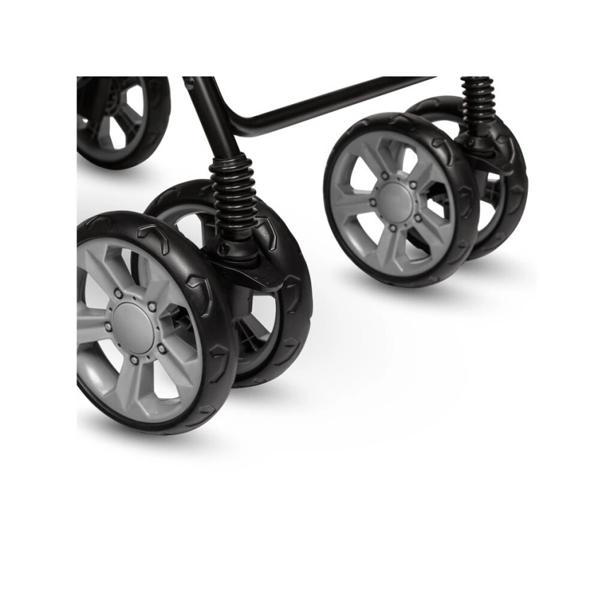 Lionelo - Wózek spacerowy EMMA PLUS szary