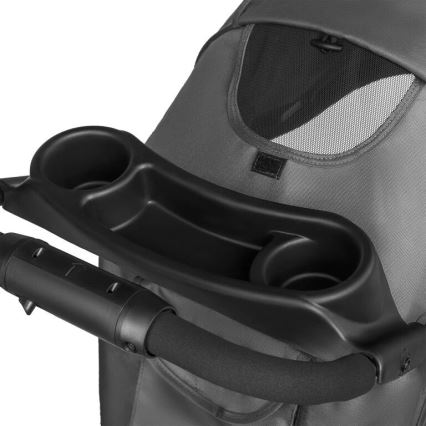 Lionelo - Wózek spacerowy EMMA PLUS szary