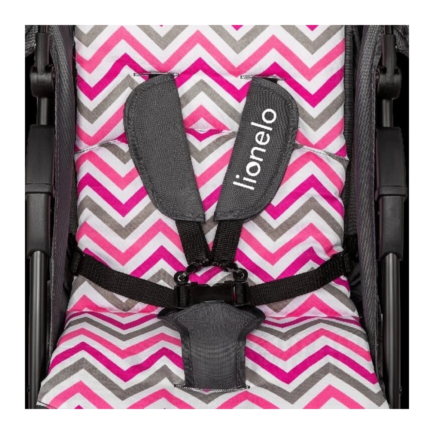 Lionelo - Wózek spacerowy EMMA PLUS szary