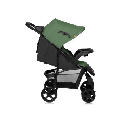 Lionelo - Wózek spacerowy EMMA PLUS zielony/czarny