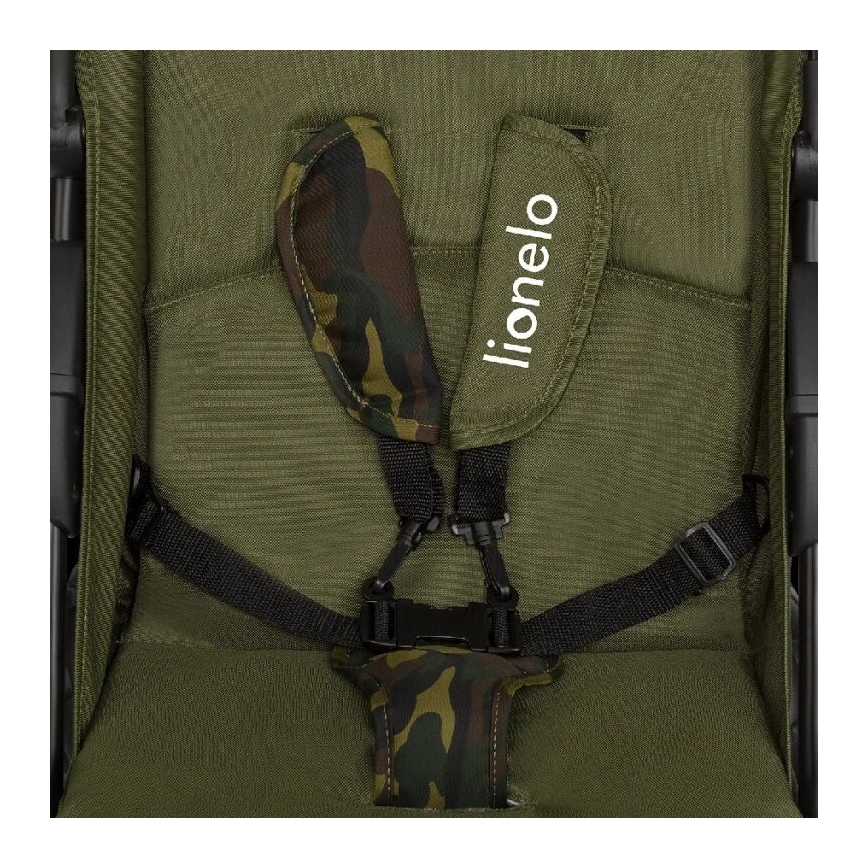 Lionelo - Wózek spacerowy EMMA PLUS zielony