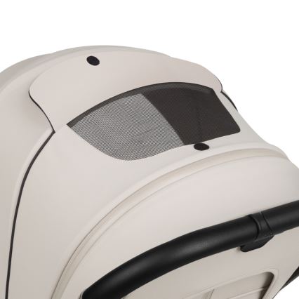 Lionelo - Wózek spacerowy MIKA PLUS Beżowy (piaskowy)