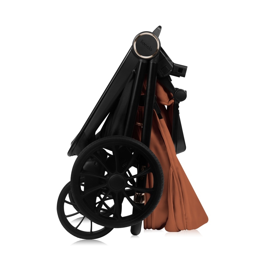 Lionelo - Wózek spacerowy MIKA PLUS Brown Rust