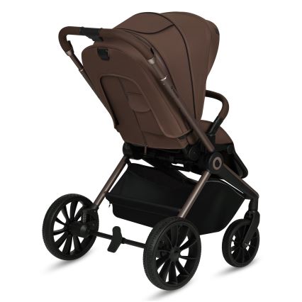 Lionelo - Wózek spacerowy MIKA PLUS Mocha Mousse