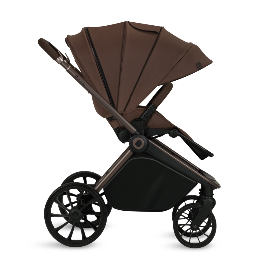 Lionelo - Wózek spacerowy MIKA PLUS Mocha Mousse