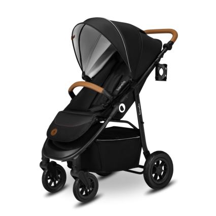 Lionelo - Wózek spacerowy NATT Black Onyx