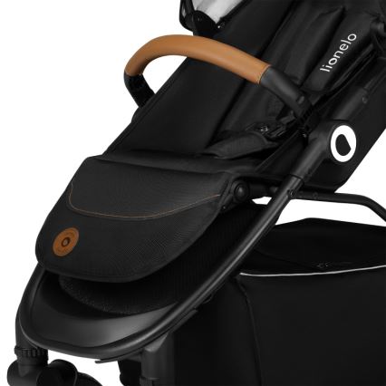 Lionelo - Wózek spacerowy NATT Black Onyx