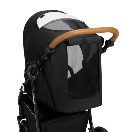 Lionelo - Wózek spacerowy NATT Black Onyx