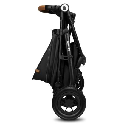 Lionelo - Wózek spacerowy NATT Black Onyx