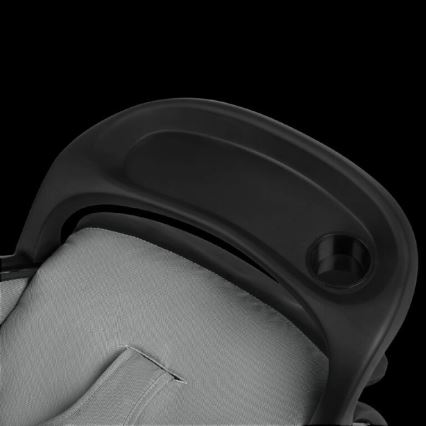 Lionelo - Wózek sportowy EMMA PLUS szary/czarny