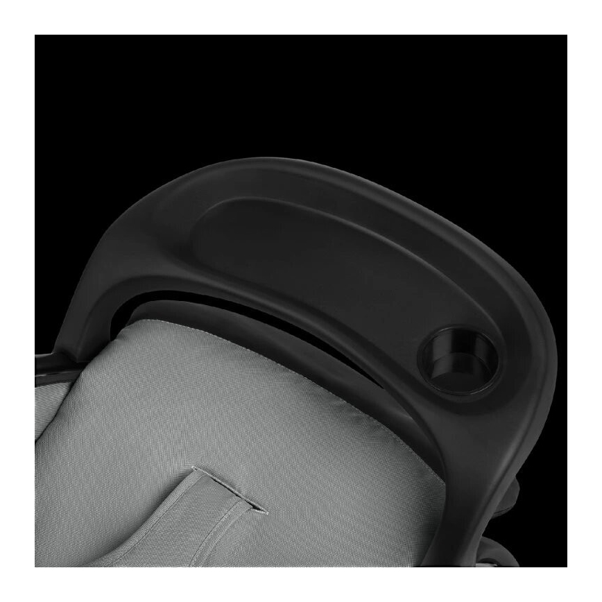 Lionelo - Wózek sportowy EMMA PLUS szary/czarny