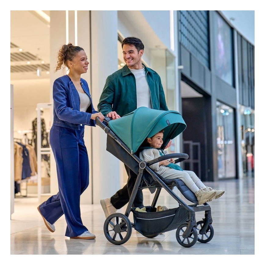 Lionelo - Wózek sportowy MIRA Szmaragdowy