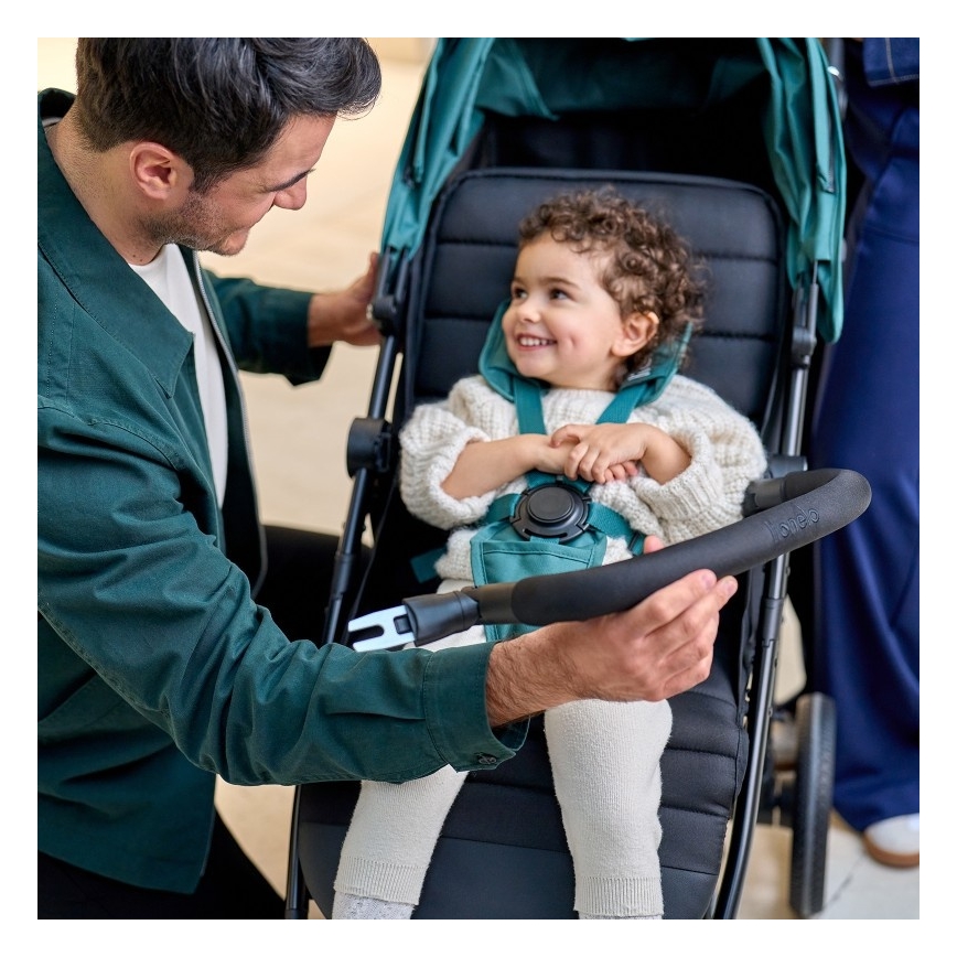 Lionelo - Wózek sportowy MIRA Szmaragdowy