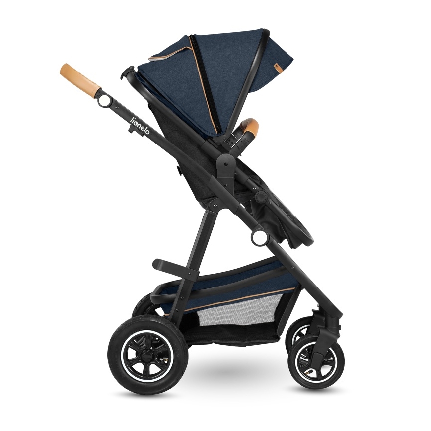 Lionelo - Wózek wielofunkcyjny 2w1 AMBER Blue Navy