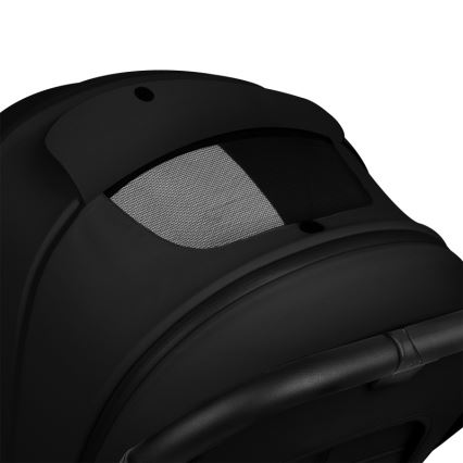 Lionelo - Wózek wielofunkcyjny 2w1 MIKA PLUS Czarny Onyks