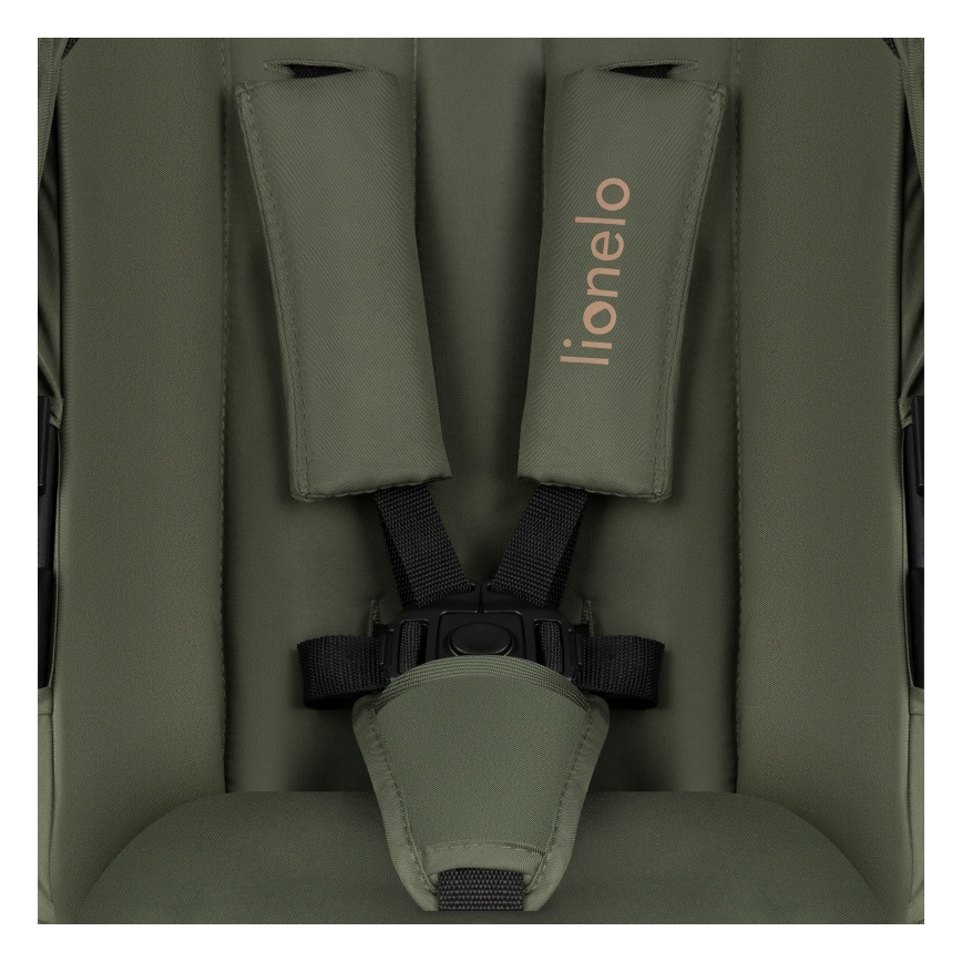 Lionelo - Wózek wielofunkcyjny 3 w 1 AMBER PLUS Green Forest