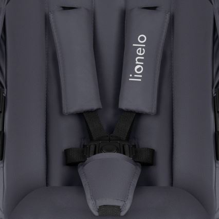 Lionelo - Wózek wielofunkcyjny 3 w 1 AMBER PLUS Szary Grafit
