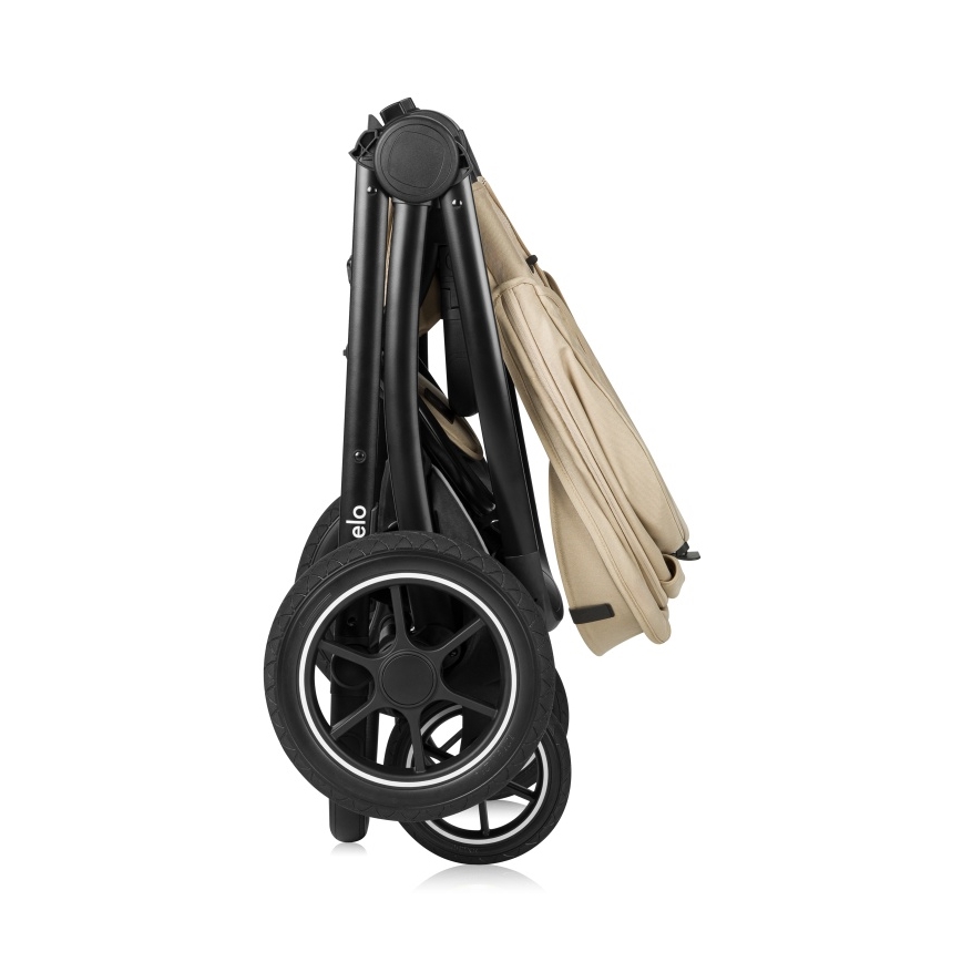 Lionelo - Wózek wielofunkcyjny 3 w 1 MERIL Beige Sand