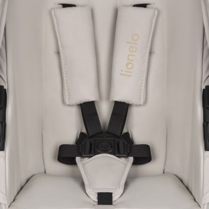 Lionelo - Wózek wielofunkcyjny 3w1 AMBER PLUS Beige Sand