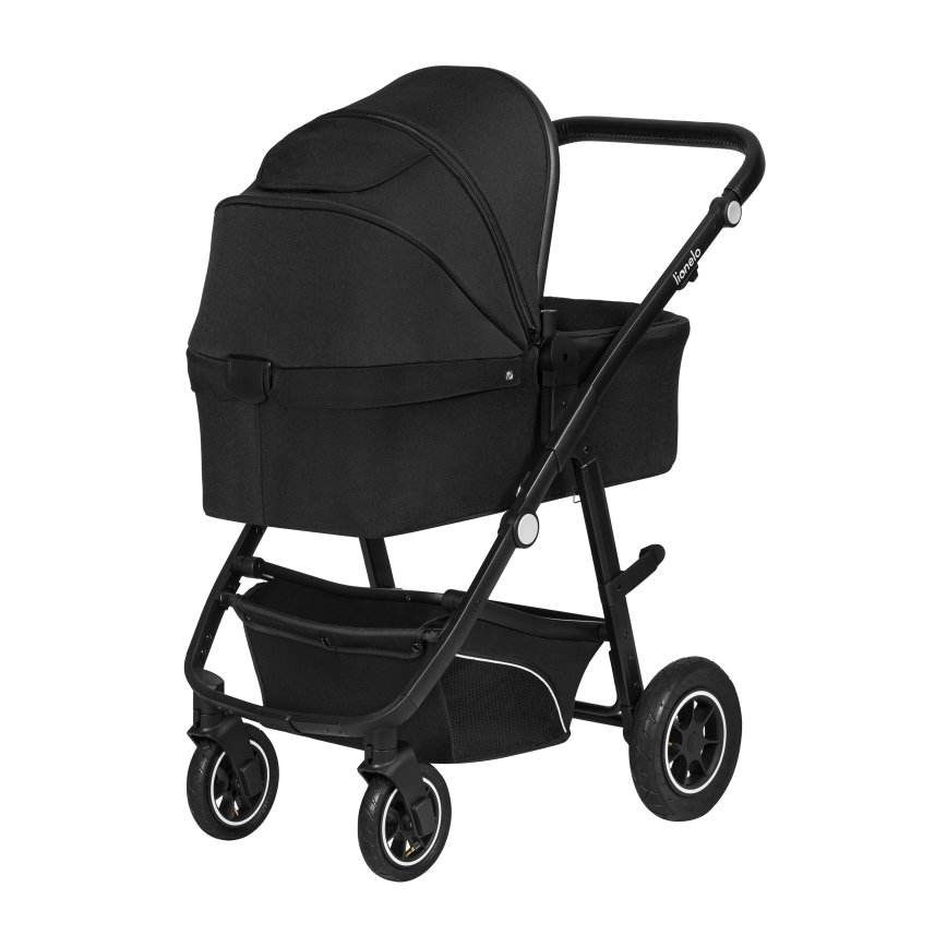 Lionelo - Wózek wielofunkcyjny 3w1 BIANKA Black Onyx