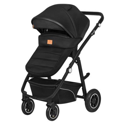 Lionelo - Wózek wielofunkcyjny 3w1 BIANKA Black Onyx