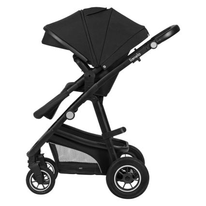 Lionelo - Wózek wielofunkcyjny 3w1 BIANKA Black Onyx