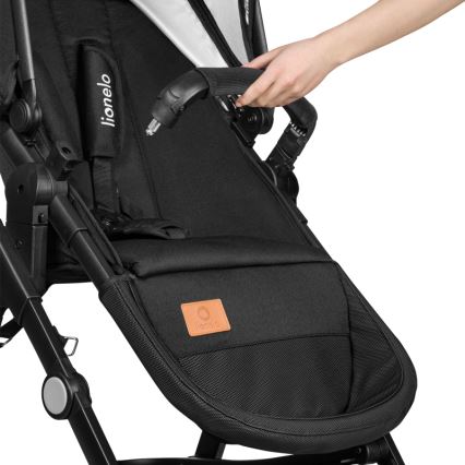 Lionelo - Wózek wielofunkcyjny 3w1 BIANKA Black Onyx