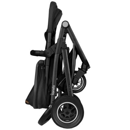 Lionelo - Wózek wielofunkcyjny 3w1 BIANKA Black Onyx