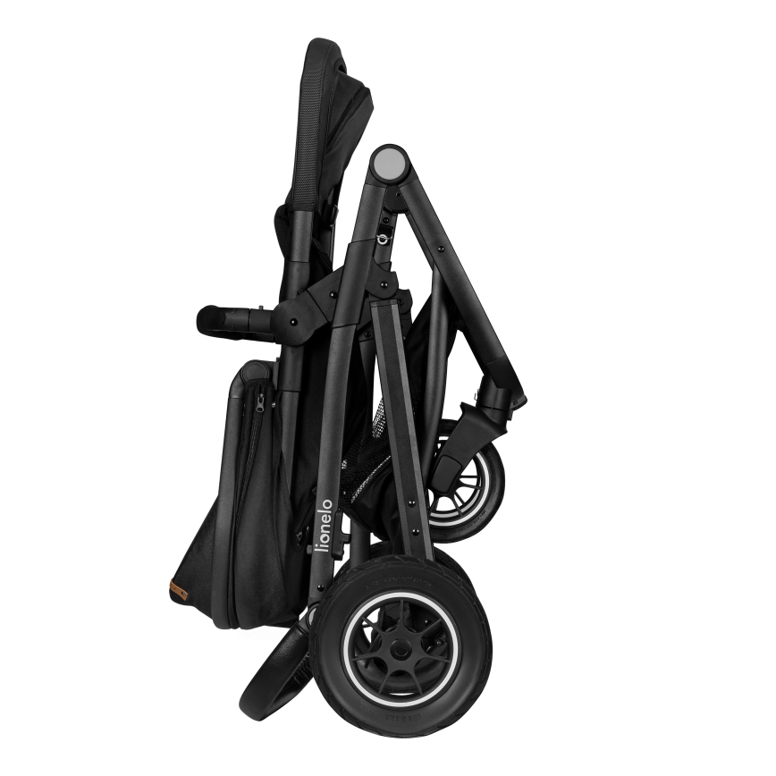 Lionelo - Wózek wielofunkcyjny 3w1 BIANKA Black Onyx
