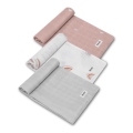 Lionelo - ZESTAW 3x bambusowe pieluszki BAMBOO SET 70x70 cm Rainbow