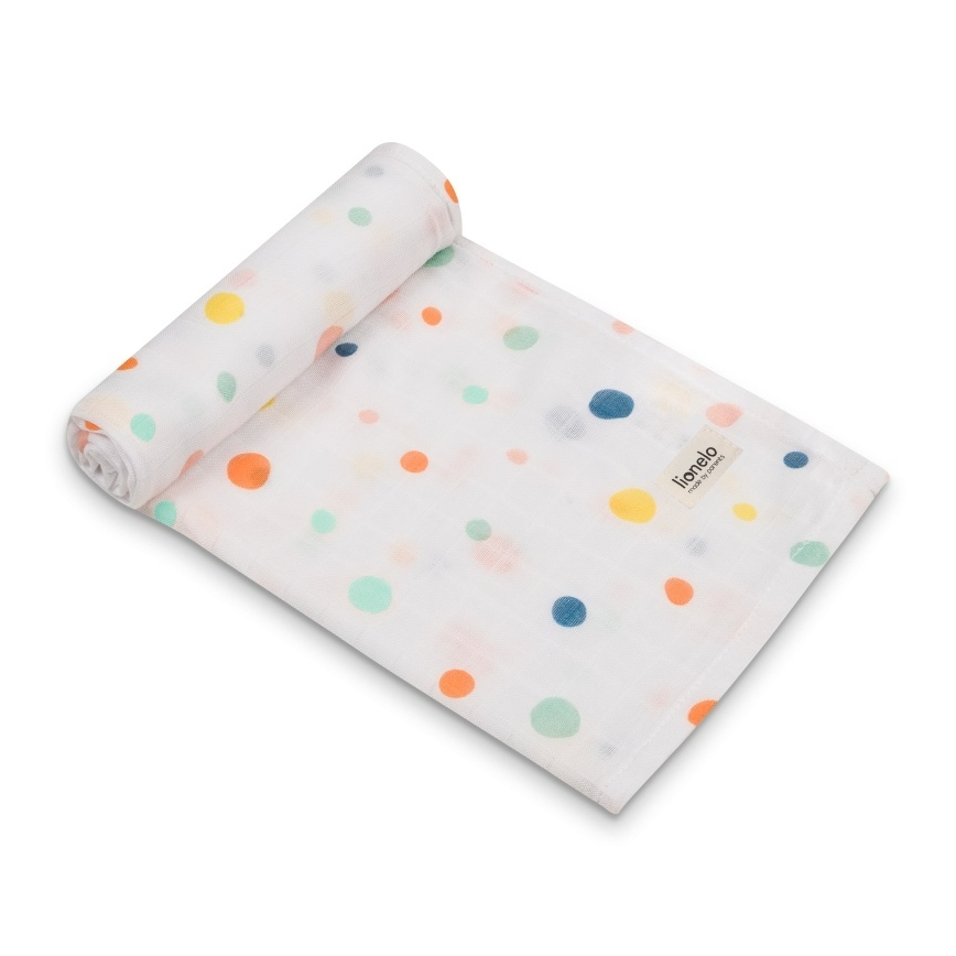 Lionelo - Zestaw 3x bambusowych pieluszek BAMBOO SET 70x70 cm Dot