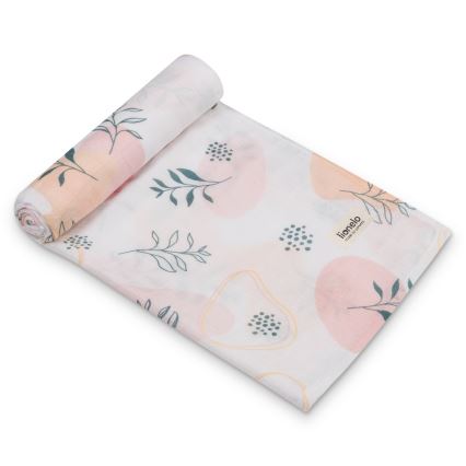 Lionelo - ZESTAW 3x bambusowych pieluszek BAMBOO SET 70x70 cm Leaf