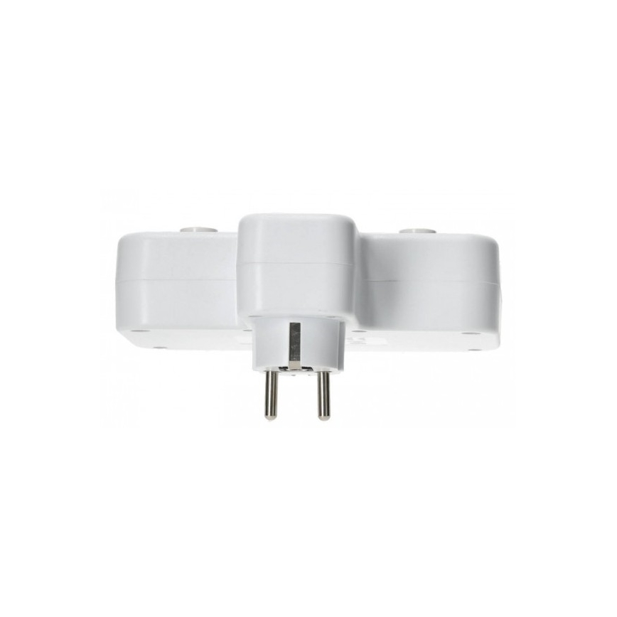 Listwa zasilająca z wyłącznikiem i oświetleniem LED LINEA PRO 2Z + 3xUSB A/C SCHUKO 4000K biała