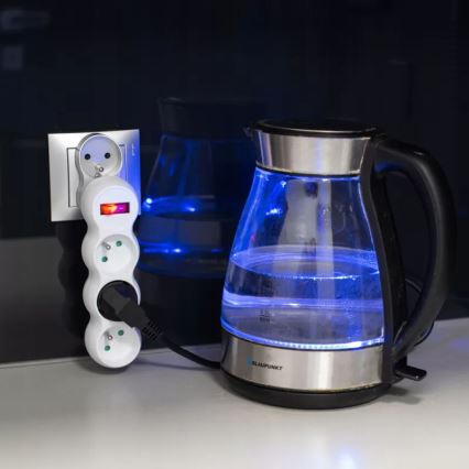 Listwa zasilająca z wyłącznikiem, 3 gniazda