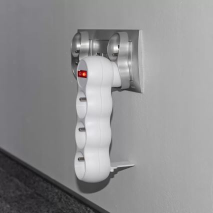 Listwa zasilająca z wyłącznikiem, 3 gniazda