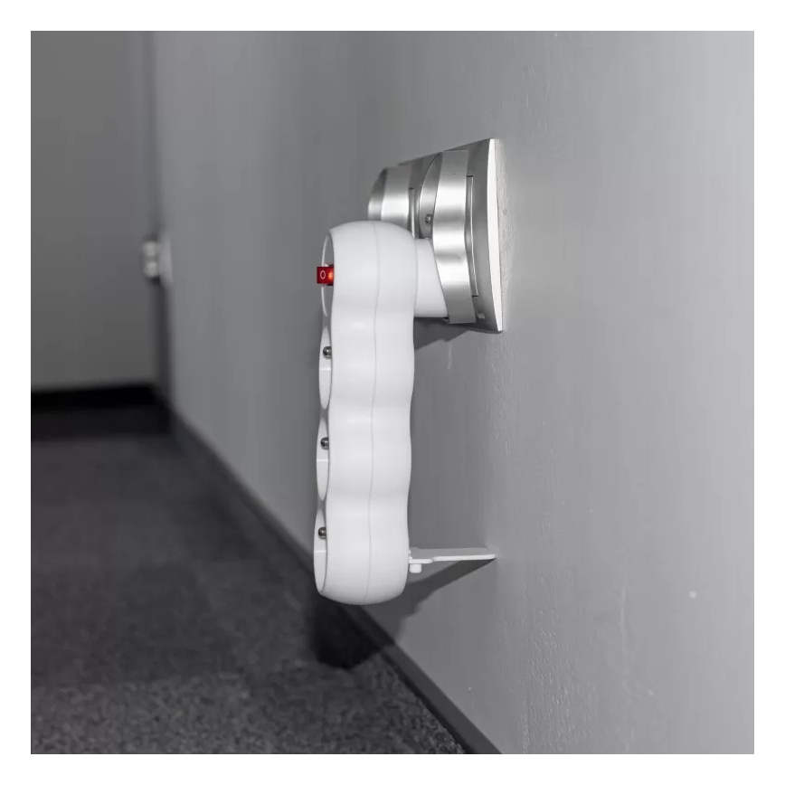 Listwa zasilająca z wyłącznikiem, 3 gniazda