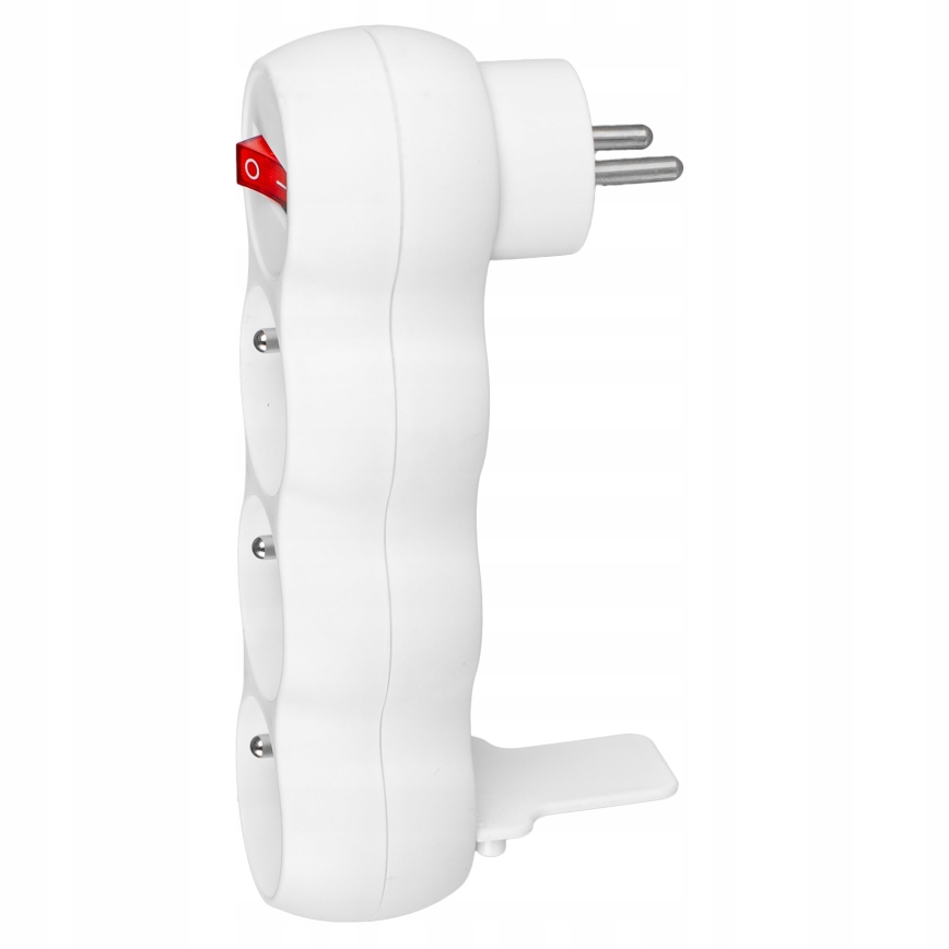 Listwa zasilająca z wyłącznikiem, 3 gniazda