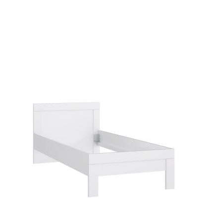 Łóżko pojedyncze SNOWIE 90x200 cm białe