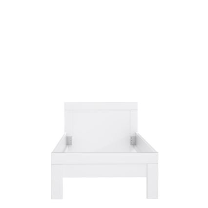 Łóżko pojedyncze SNOWIE 90x200 cm białe