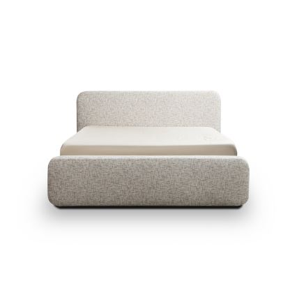 Łóżko tapicerowane bez materaca LAJLA 180x200 cm beżowe