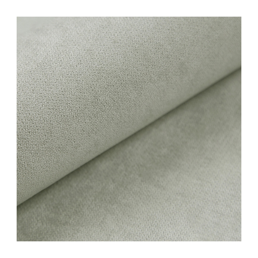 Łóżko tapicerowane ISABEL 180x200 z materacem sprężynowym i pojemnikiem na pościel, jasnoszare