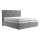 Łóżko typu boxspring z materacem i nakładką ELEN 180x200 cm szare