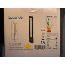Lucande - Lampa zewnętrzna LED z czujnikiem TEKIRO LED/14W/230V IP54