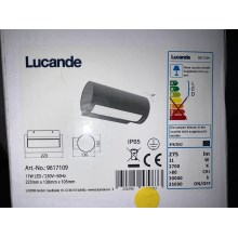 Lucande - LED Kinkiet zewnętrzny BOHDAN LED/11W/230V IP65