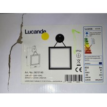 Lucande - LED Kinkiet zewnętrzny z czujnikiem MIRCO LED/13W/230V IP54