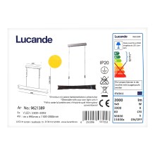 Lucande - LED Żyrandol ściemnialny na lince EBBA 5xLED/5W/230V
