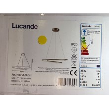 Lucande - LED Żyrandol ściemnialny na lince MIRASU LED/58W/230V